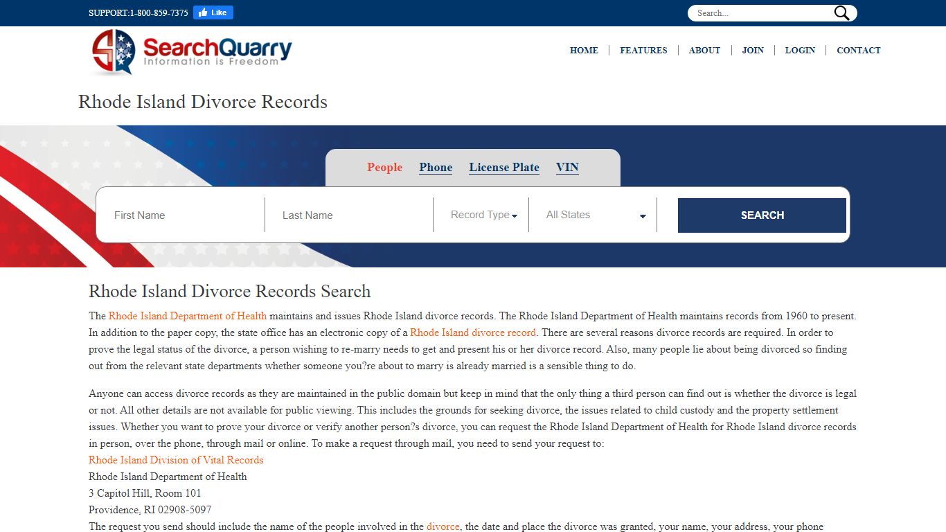 Rhode Island Divorce Records - SearchQuarry